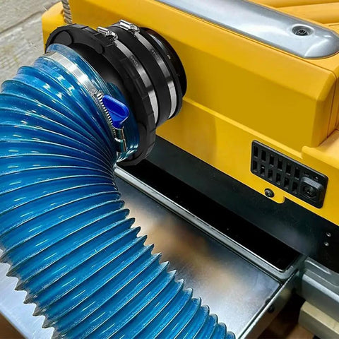 Tooloflife 8 Magnet Vacuum Hose Coupler With Short Magnetic Connector And Metal Ring Receiver for table saw connection.