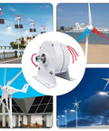 Gearless Permanent Magnet Generator 15000W Ultra Quiet Low Speed AC Alternator for turbines with wind turbine installations