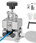 Wire Stripper Machine For Scrap Wires, Manual Crank Or Drill Compatible, 0.06 To 1 Inch Copper Wire Stripping Tool With Dual Feed Hole Plates