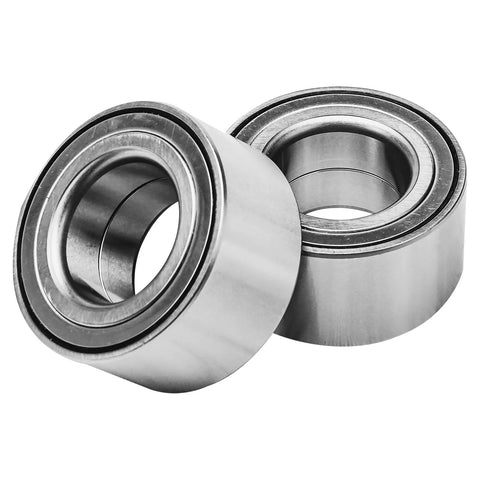 Close-up of 2 front wheel bearing assemblies for FWD Wheel Bearing Hub Kit for Mitsubishi Lancer 2008-2015, Outlander 2008-2013, Outlander Sport 2011-2012