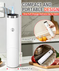 Compact Handheld Vacuum Sealer For Food With 30 Reusable Bags Portable Automatic Sealing Machine for kitchen use