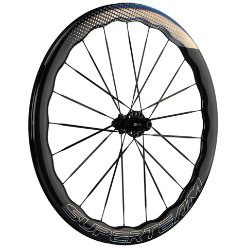 Carbon Disc Brake Wheelset For Road Bikes Tubeless UD Glossy Finish 50CU-28-CC Thru Axle 12x100/12x142 Shimano Compatible