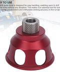 Heavy Duty Vertical Hole Punch Locator And Straight Angle Drilling Jig With 6 8 10 Mm Bushings red drill guide for accurate vertical drilling