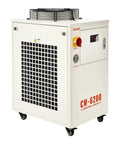 Heavy Duty Water Chiller Keeps Your CO2 Laser Chill And Running Smooth With 17060 Btu Cooling Power and a spacious tank.