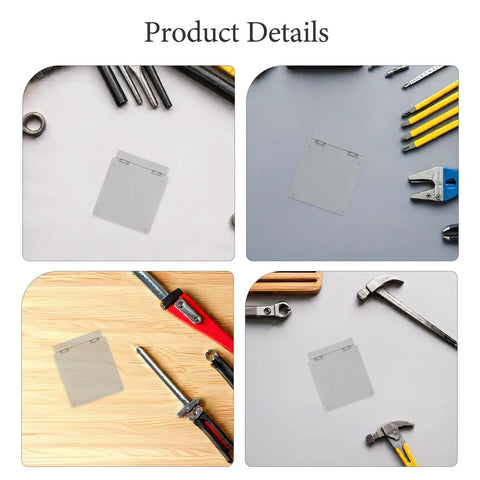 Four Three Pack Air Conditioning Control Wall Covers 86 Type with tools, showing protective plastic plate design and easy install.