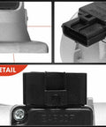 Mass Air Flow Sensor Assembly 4 Pin Connector For Ford Aerostar Escort Ranger Windstar Taurus Sable And Mazda 6 Fits 1995 To 1999 3.0L 2.5L And 2.0L Engines Drop In Plug And Play Replacement close-up connector detail