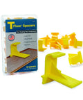 Laminate Flooring Spacers For Easy DIY Floor Installations, T Shape Design Never Falls, Slips, Or Tips, yellow T spacers