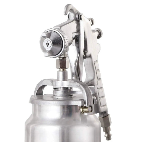 Heavy Duty Siphon Feed Spray Gun With 1.8Mm Nozzle For Straight Up Flawless Oil Based Or Latex Paint Jobs Featuring fine tune controls