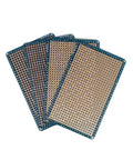 Pack of 4 Universal Solderable Breadboard Shield For Prototyping And Testing With Double Sided PCB Tinned Gold Plated Holes