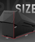 Foot Pedal Amp Control For TIG Welders, Precise Current Control For TIG-200P, TIG-205P, YWT-200DC, size dimensions shown
