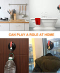 Heavy Duty Vacuum Suction Cup Anchor Kit used in kitchen, bathroom, and hanging items in different scenarios at home.