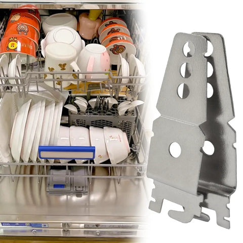 Heavy Duty Dishwasher Mounting Bracket Kit Includes Two Rock Solid Brackets Plus Stainless Screws For A Tight Under Counter Installation.