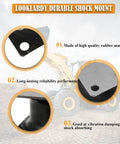 Heavy Duty Rubber Vibration Damping Mounts 180X100Mm Drop Right In Shock Isolators Built Tough for excavator applications.
