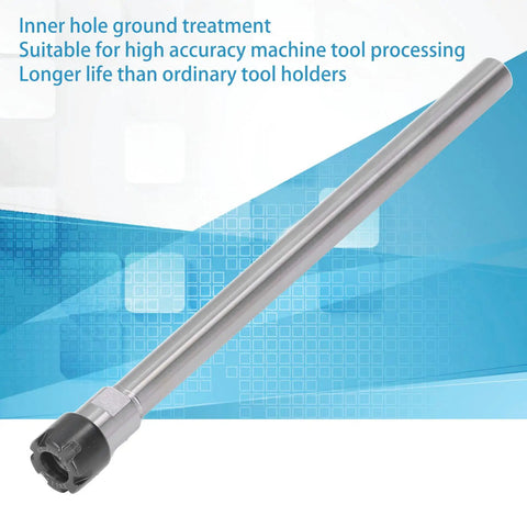 Beefy High Concentricity Straight Collet Chuck Holder ER11, 1-7mm Clamping Range, grounding inner hole, 40Cr, for engraving machines