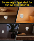 Plenty Of Power Now Super Slim 3 Plug Extender With Soft Led Guide Light 1875W Grounded Wall Splitter for bedside and desk use.