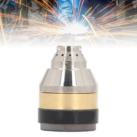 Pro Grade Cutting Nozzle Protective Cover for Handheld Plasma Cutters with air guide slots and heat dissipation holes