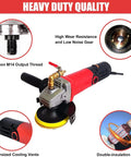 Wet Polisher 860W 110V With 4 Inch Diamond Pad showcasing heavy duty quality features