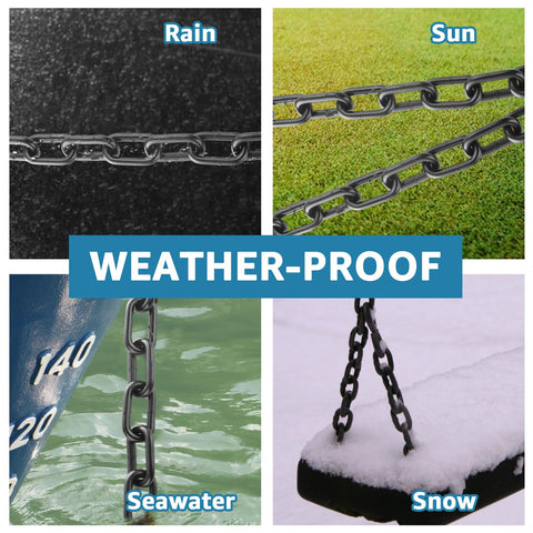 Heavy Duty One Quarter Inch Chain Kit under rain, sun, seawater, snow conditions