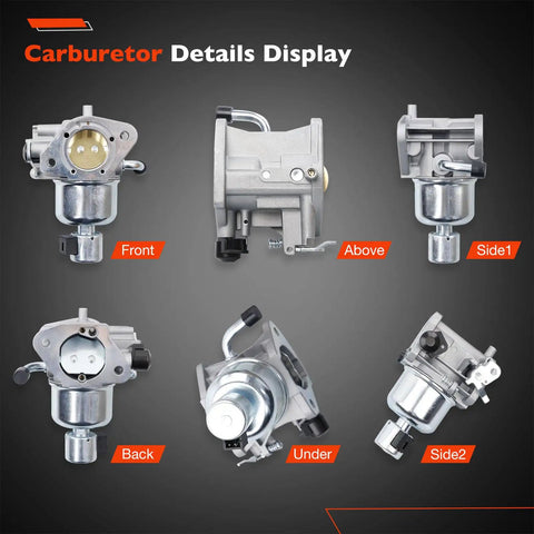 KT735 KT740 Carburetor Kit for 7000 Series Engines 22HP Through 26HP Drop In OEM Replacement multiple views