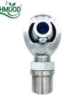 1-1/4 Inch Heavy Duty Heim Joint Rod End Kit With Left And Right Hand Threads forged from 4130 chromoly steel, showing detailed end view.