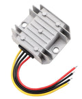 Adjustable Voltage Regulator DC to DC Buck Converter 8 to 35V Input 3 to 24V Output 5A IP68 Waterproof Rugged Aluminum Case