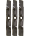 Three OEM Mower Blades For John Deere Tractors UC22009 M145476 Replacement M127500 Fits 48-inch decks