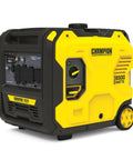 Yellow 6500-Watt RV Ready Portable Inverter Generator With Quiet Technology And CO Shield For Camping And Backup Power