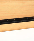 Heavy Duty Raised Garden Bed Corner Brackets 4 Pack Solid Black Metal L Brackets 90 Degree Angle Connectors Rust Proof Steel Hardware For Outdoor Wood Projects Built Pretty Dang Tough on wooden surface.