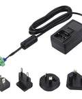Remote Monitoring Gateway Power Adapter With Universal DC Power Solution Grounded And Ungrounded Plug Compatibility Industrial Grade
