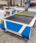 Pro Grade CNC Wood Router With Automatic Tool Change For Engraving And Milling 4x8 Foot Table 1325 3 Axis Machine in workshop
