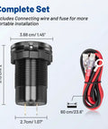 78W Triple Port Car Charger With Dual PD USB Fast Charging No Sweat Design To Juice Up Your Phone And Tablet Effortlessly. Complete set including charging port and connecting wires.