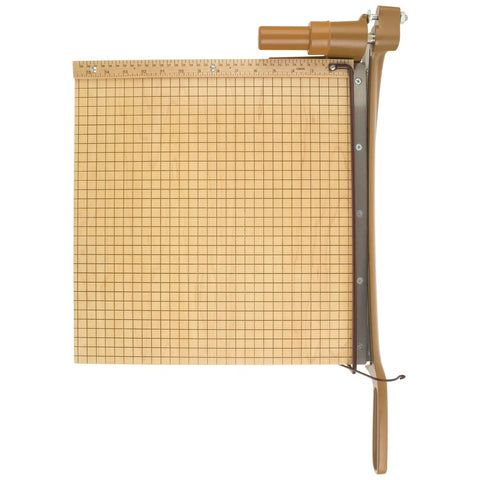 Heavy Duty Guillotine Paper Trimmer With 18 Inch Cutting Width And Self Sharpening Steel Blade For Dead Nuts Cuts Daily Office Projects Built Slick On Solid Maple Base With Legit 15 Sheet Handling That Works Like A Charm Every Day