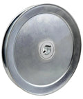 8 Inch Single Groove V Belt Pulley With 1 Inch Bore For A B 5L 4L V Belts Carbon Steel Motor Pulley Zinc Plated 1020 Steel
