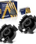 Set Of 2 Replacement HVAC Blend Door Actuator Gear For Jeep Grand Cherokee 2011 To 2021 And Dodge Durango 2011 To 2021 Direct Fit OEM Replacement Kit Plug And Play Ready To Install shown with box and manual