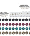 Get Gassed With This Insane 120 PCS Polishing Kit For Your Rotary Tool That Includes Abrasive Buffing Wheels And 1/8 Inch Shank Bits To Make Anything Look Fresh And Totally Clean In A Jiffy! showing diverse buffing wheels and shank bits.