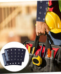 Built Tough Breathable Cut Resistant Wrist Sleeves And Forearm Guards For Heavy Duty Gardening Repair Or Mechanic Work lightweight fabric with tool bag.
