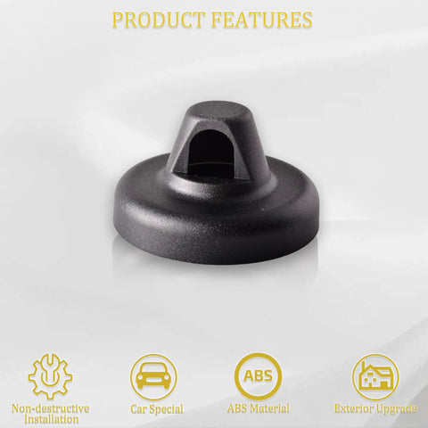 Jeep Wrangler Antenna Bracket Stud Cap Replacement Base Cover For 2007-2023 Wrangler JK 2018 Gladiator 56040950AE Durable ABS