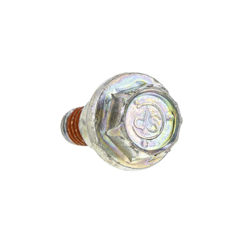 Pro Grade Quick Fix Shoulder Screw Part 738 04141 Top Shelf Replacement For Riding Lawn Mowers, close-up view of the screw head.