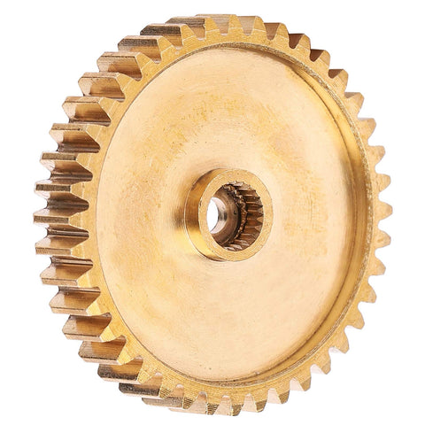 Brass Pinion Spur Gear 40 Tooth For Servo 25 Tooth Spline 0.8 Mod Industrial Robot Part 4305 0025 0040 High Torque Gear Reduction