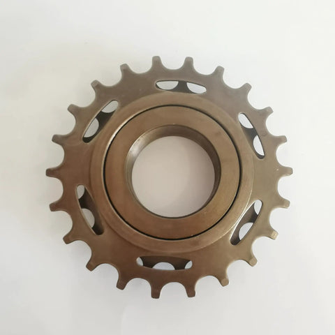 Three Speed Bike Freewheel 16 19 22 Teeth For Most Bikes Threaded Freewheel Replacement Part Brown Finish 92mm OD