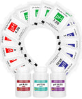 15 Pack pH Calibration Buffer Kit With pH 4.00 7.00 And 10.01 Powders Includes Three Airtight Bottles For Easy Prep And Long Term Storage
