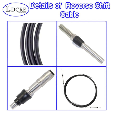 Reverse Shift Cable For Jet Boats 2007 To 2018 Fits AR190 AR195 AR210 AR230 AR240 SX190 SX195 SX210 SX230 Details