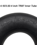 Heavy Duty Inner Tube for 4.10/3.50-4 Tires Fits Wheelbarrows Go Karts ATVs Lawn Mowers Yard Tractors and More 10 Inch Inner Tube With TR87 Bent Metal Valve Stem 4 Inch Rim.
