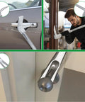 30 Inch Halligan Tool For Emergency Breaching And Rescue Use, Heavy Duty Forged 45 Gauge Steel Halligan Bar With Lever Design For Prying And Demolition