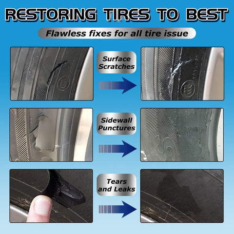 Tire repair process using Rubber Cement Glue For Car And Motorcycle Sidewalls DIY Friendly Bonding Waterproof Tire Repair Adhesive