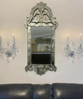 Crystal Wall Sconce Light With Double Heads And Pendant European Style Wall Lamp For Hallway And Living Room Dope Look