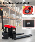 Heavy Duty Full Electric Pallet Jack With 3300 Lbs Capacity And 6 Hour Battery Life Is A Total Game Changer For Moving Heavy Loads Safely In The Warehouse Or Factory Floor Today.