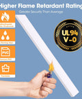 116 Inch Cord Hider Kit For Wall Wires And TV Cables Paintable Cable Raceway With 0.96 Inch Width And 0.57 Inch Height flame resistance