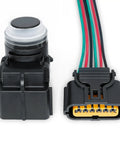 Ultrasonic Parking Sensor With Connector For Hyundai Palisade 2020 2021 2022 OEM-Grade Replacement black sensor and wiring connector