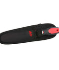 Double Sided Duct Knife With Smooth And Serrated Edges Includes Puncture Resistant Nylon Sheath And Velcro Strap
